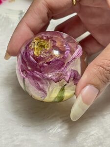 Real rose preservation| rose paperweight