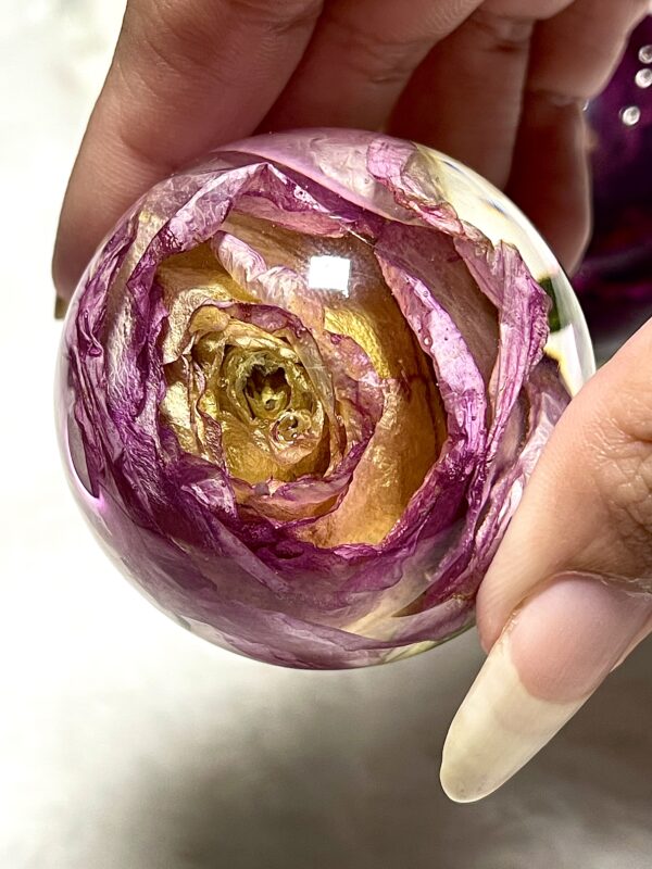 Real rose preservation| rose paperweight