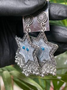 RTRJ011 Resin Floral Jhumka