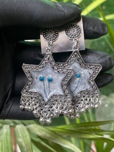 RTRJ011 Resin Floral Jhumka