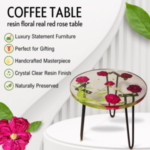 RTRCT001A Real Rose CoffeeTable
