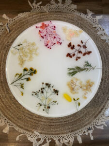 RTRCT04 Resin Floral Coffee Table