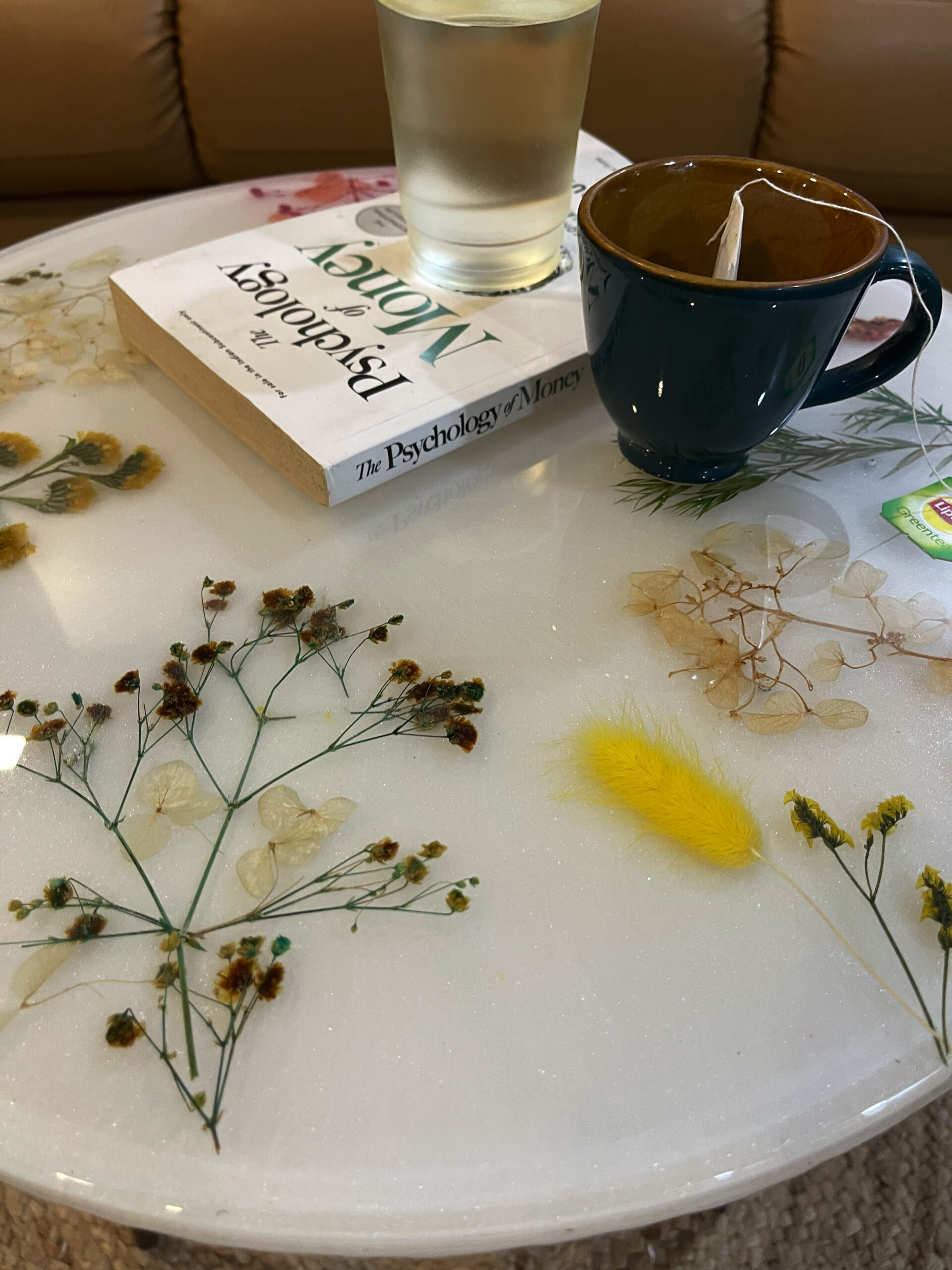 RTRCT04 Resin Floral Coffee Table RTRCT04 Resin Floral Coffee Table